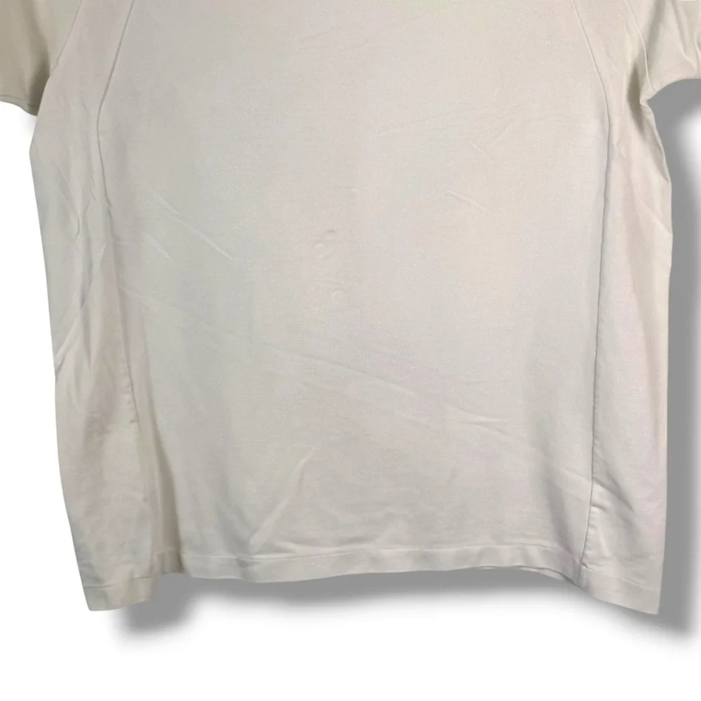 Vintage Polo Ralph Lauren Performance Shirt Mens Large White Active Workout Pony